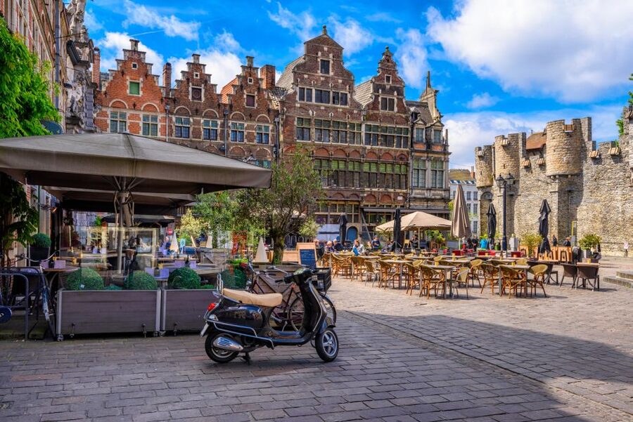 From Brussels: Full-Day Antwerp and Ghent Guided Tour - Antwerp Walking Tour: Where Medieval Power Meets Shopping Streets