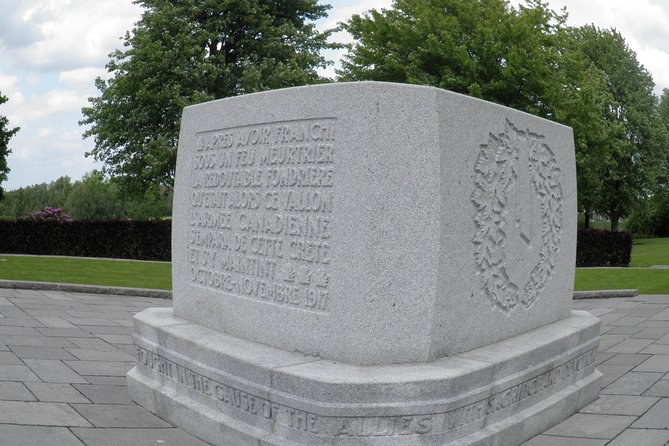 Full Day Canadian WW1 Vimy and Somme Battlefield Tour from Ypres - What’s included, and why it matters on this kind of day