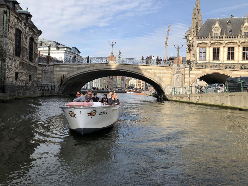 Ghent: 40-Minute Historical Boat Tour of City Center - Quick highlights before you go