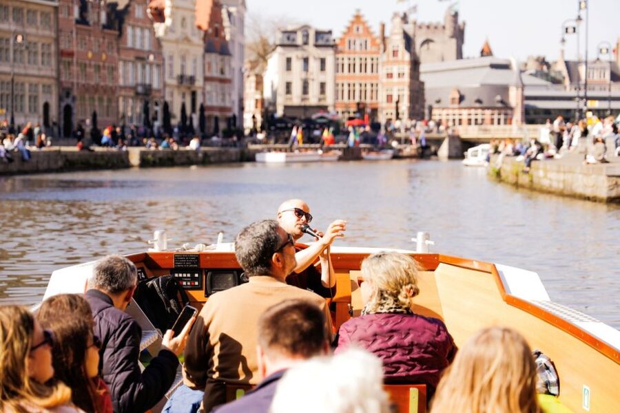 Ghent: 40 Minute Medieval Center Guided Boat Tour - Prinsenhof and Charles V’s birthplace: history that has a hook