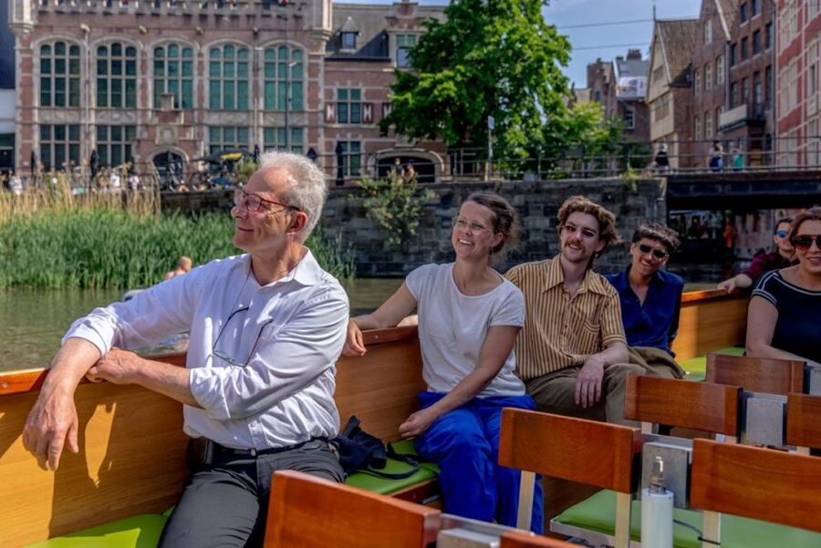 Ghent: 50-Minute Medieval Center Guided Boat Trip - Entering Ghent’s medieval heart from the canals