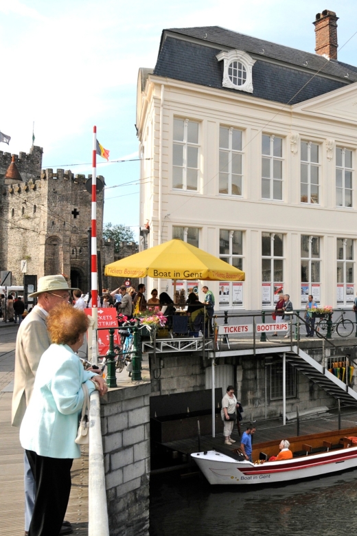 Ghent: 50-Minute Medieval Center Guided Boat Trip - Where you begin, and why the first minutes feel special
