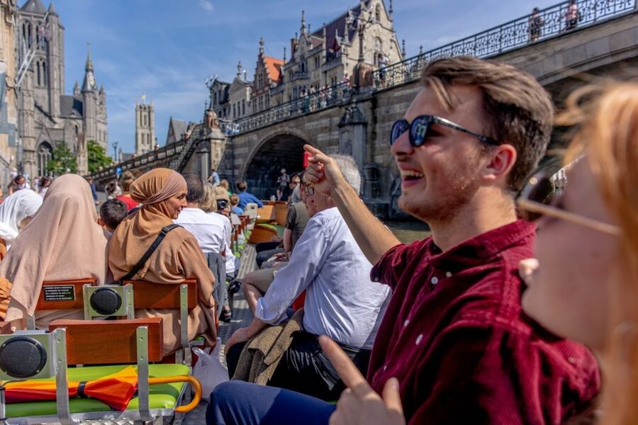 Ghent: 50-Minute Medieval Center Guided Boat Trip - St Bavo’s Cathedral: the emotional anchor
