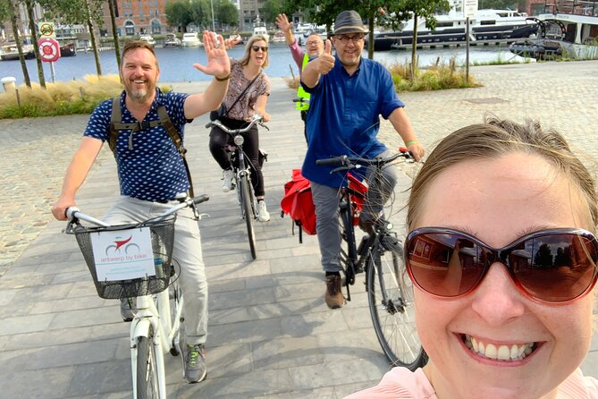 Guided Bike Tour: 2 Hours Highlights of Antwerp - MAS Museum aan de Stroom and the Old Port Area