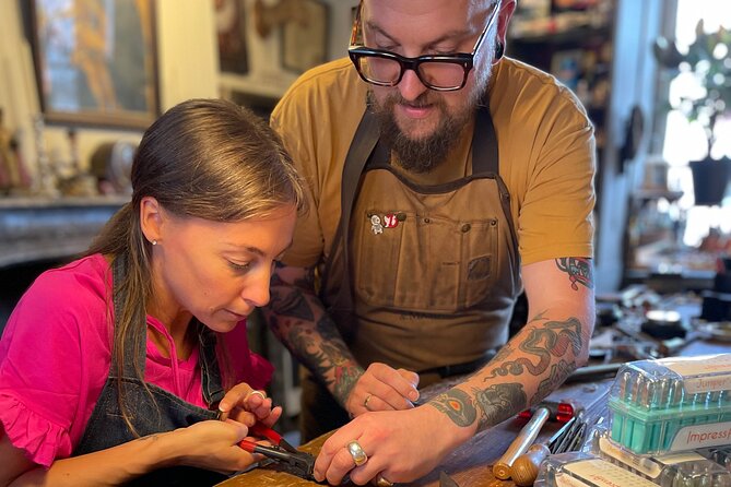Handcraft your own silver ring in Bruges - From Design Choices to Cutting Silver: What Happens Early