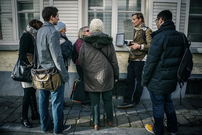 "Hidden Brugge" Photo Tour - 2hr open city tour & workshop - A preserved religious building exterior, plus a peek into the interior