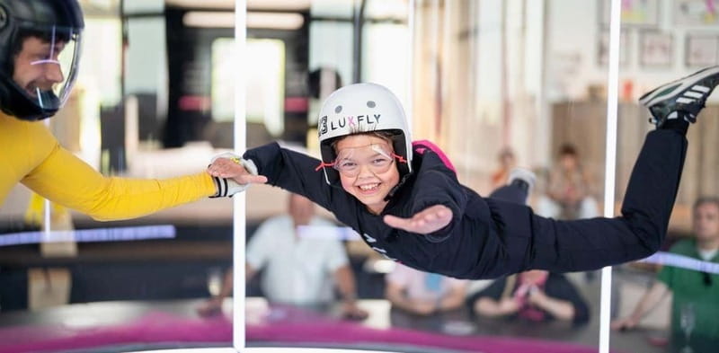 Luxembourg : Indoor Skydiving - Europe’s tallest wind tunnel in Sterpenich, 10 minutes from Luxembourg