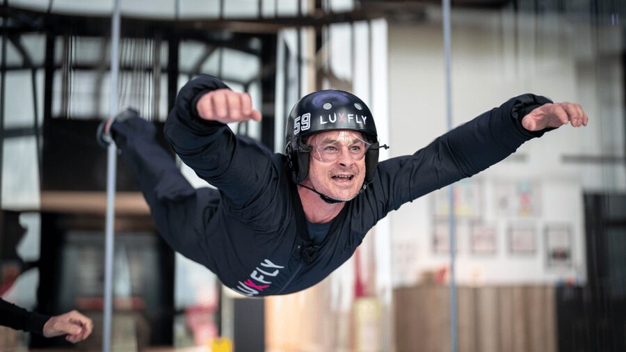Luxembourg : Indoor Skydiving - Price and value at about $123 per person
