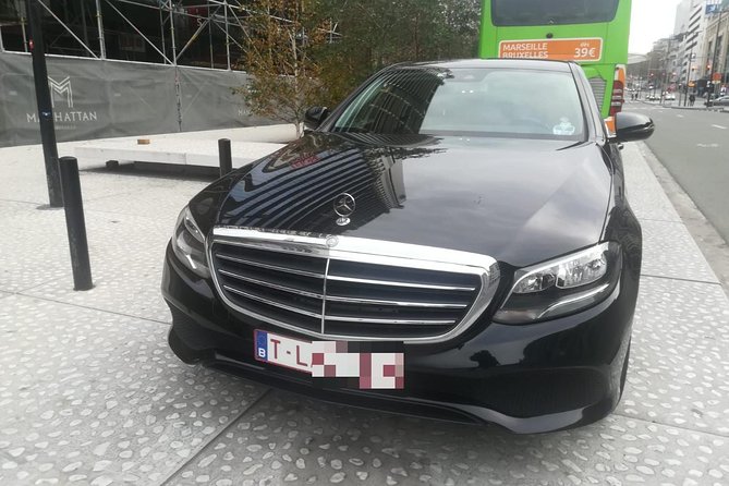 Luxury vehicle from Brussels airport to the city of Brussels - A Luxury Sedan Ride That Feels Like First-Class, Without the Ceremony