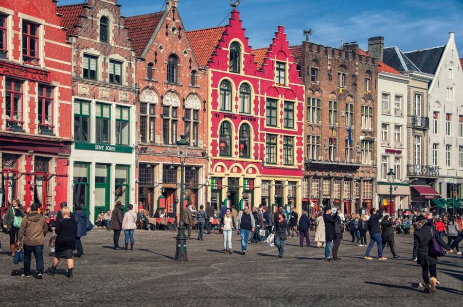 Paris: Brussels and Bruges Tour & Optional Chocolate Tasting - The transfer views: rolling hills that make the long day feel worth it