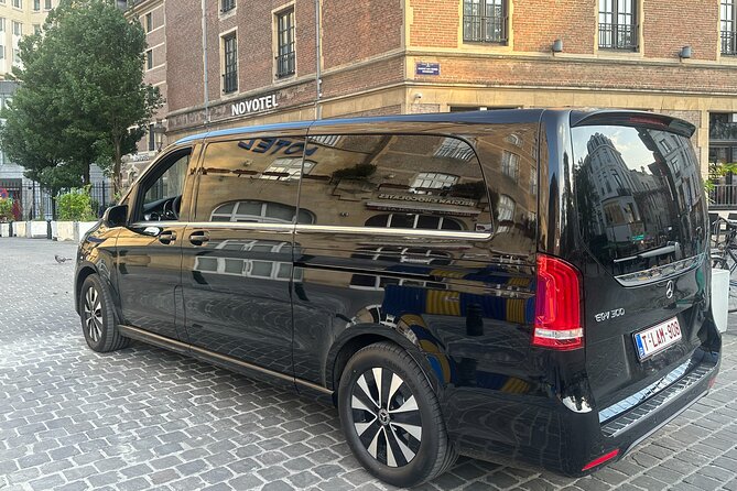 PRIVATE MPV TRANSFER FROM/TO BRUSSELS AIRPORT (Max 6 pax) ONE-WAY - Where You’ll Be Met at the Airport: Personalized Sign and Arrivals Waiting Area