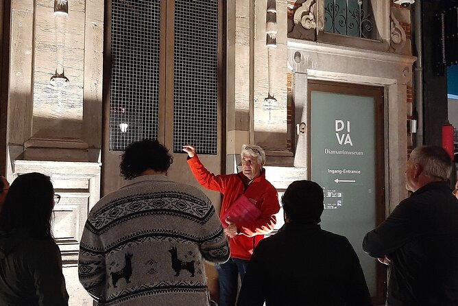 Private Tour: The Dark Side of Antwerp - DIVA museum stop, where the story turns toward the bright and dark of gems