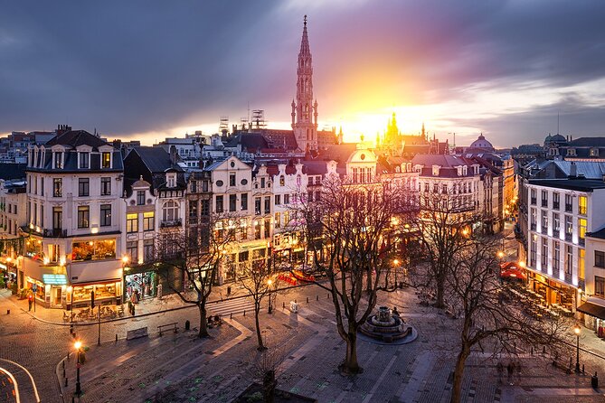 Private Tour: The Dark Side of Brussels - Stop 6: Palais de Justice, legal power on a hill