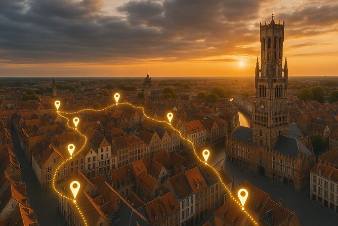 Self-Guided Secrets Tour - Explore Bruges & Miss nothing - Start at Concertgebouw Brugge and walk the city loop