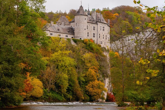 Small Group Dinant's, Castle and Beer Monastery Expedition - Walzin Castle panorama: a quiet walk that resets your brain