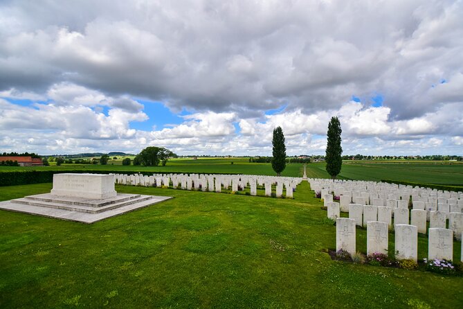 Small Group Ypres Remembrance Day Filled With War History - Ramparts Cemetery: quiet graves inside Ypres city walls