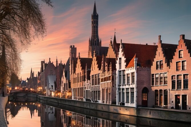Stress-Free Bruges for Cruise Passengers with opt. Canal Cruise - Princely Beguinage Ten Wijngaarde: Quiet Courtyards, Clear Stories