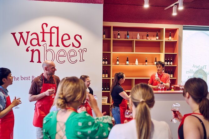 The Waffles 'n Beer Workshop in Ghent Centre - Beer tasting: where the workshop earns its keep