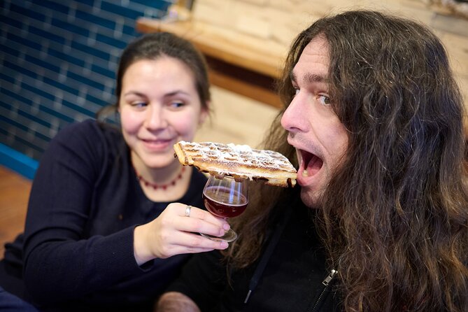 Tipsy Waffle Workshop with Beer Tasting - Toppings bar: all-you-can-eat waffles, sweet finishing options