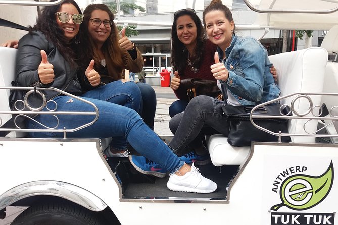 TukTuk Tour through historic Antwerp 2.5h - Price and value: what you pay for and what to double check