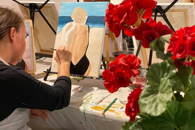 Wine and Painting Workshop Experience in Brussels - How the Wine and Painting Workshop Works in Brussels