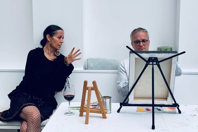 Wine and Painting Workshop Experience in Brussels - Wine, Snacks, and Coffee or Tea (Without Losing the Plot)