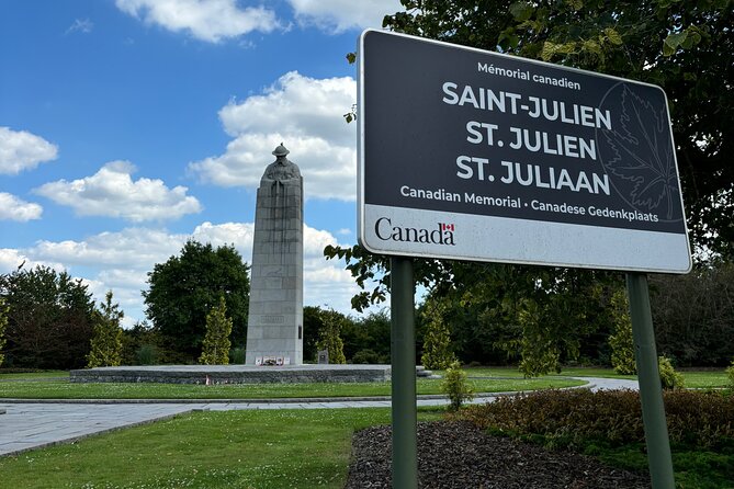 World War I Private Tour from Brussels - Stops 5 to 9: German and Allied cemeteries plus the trench sector sites